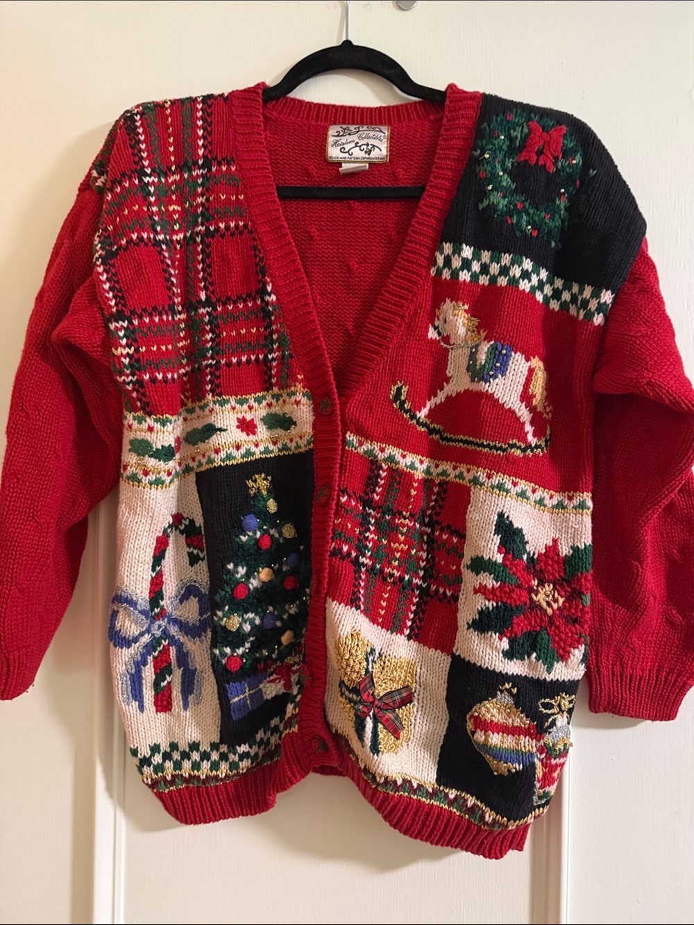 Vintage Christmas Cardigan